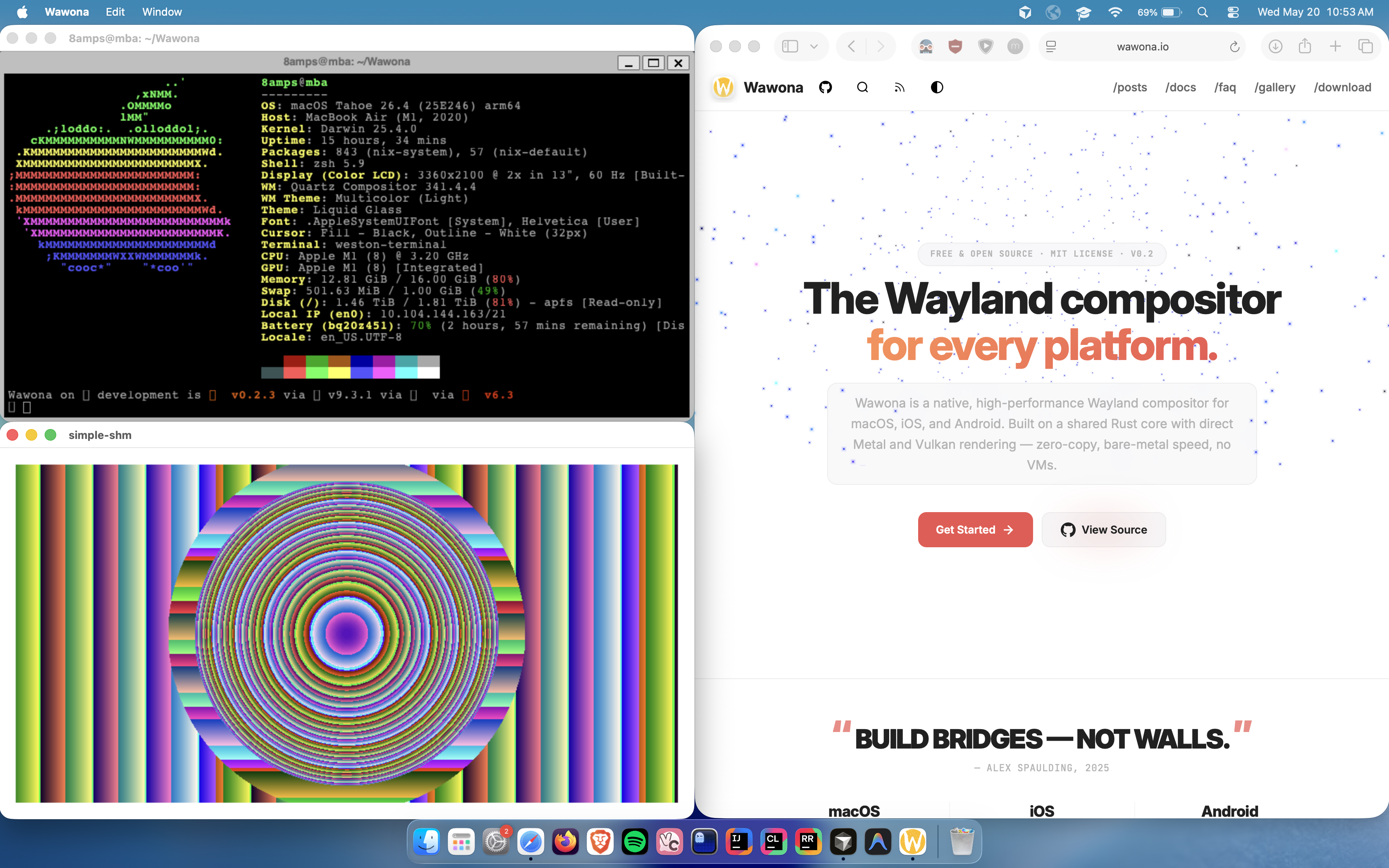 Wawona Screenshot